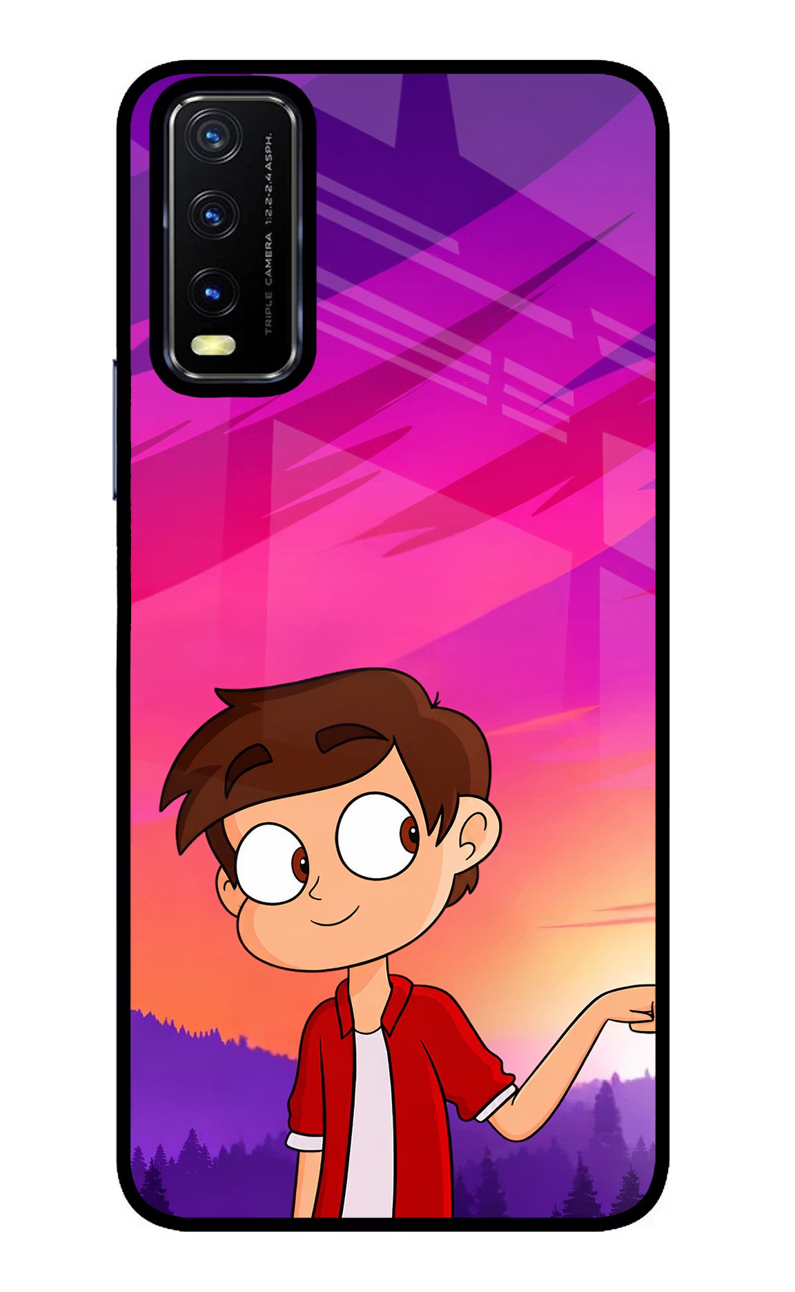 Marco Sunset Vivo Y20/Y20i Glass Case