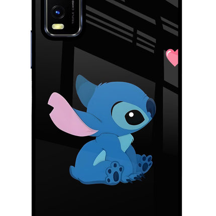 Stitch Crush Vivo Y20/Y20i Glass Case