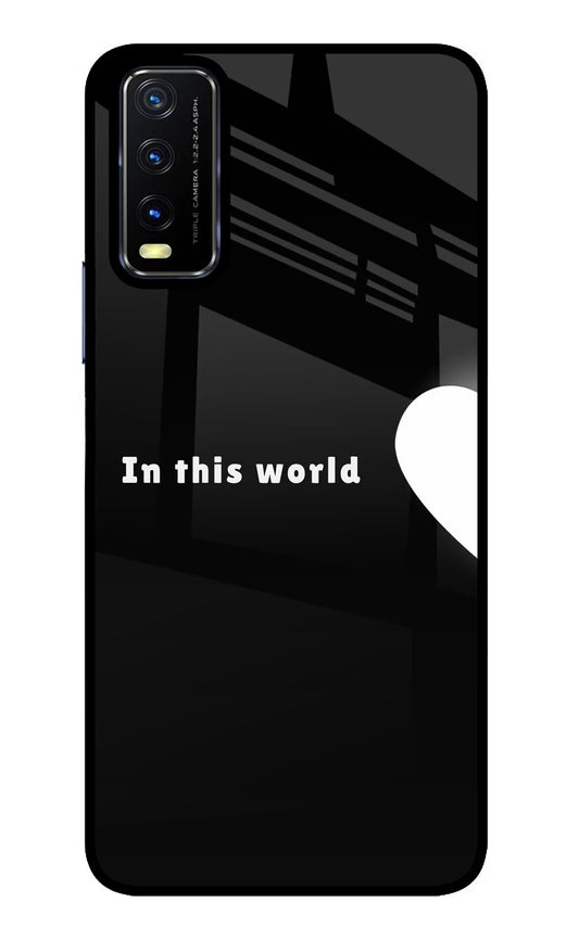 This World Vivo Y20/Y20i Glass Case