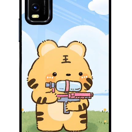 Tiger Treat Vivo Y20/Y20i Glass Case
