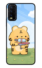 Tiger Treat Vivo Y20/Y20i Glass Case