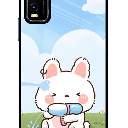 Bunny Treat Vivo Y20/Y20i Glass Case