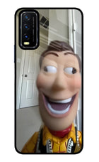Side Eye Woody Vivo Y20/Y20i Glass Case