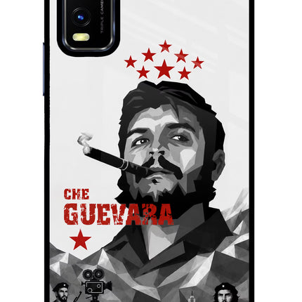 Che Guevara Iconic Vivo Y20/Y20i Glass Case Back Cover by Casekaro