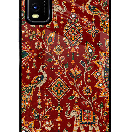 Laal Riwaaz Vivo Y20/Y20i Glass Case