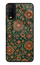 Green Pataka Vivo Y20/Y20i Glass Case