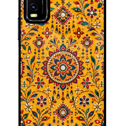 Sunlit Aura Vivo Y20/Y20i Glass Case