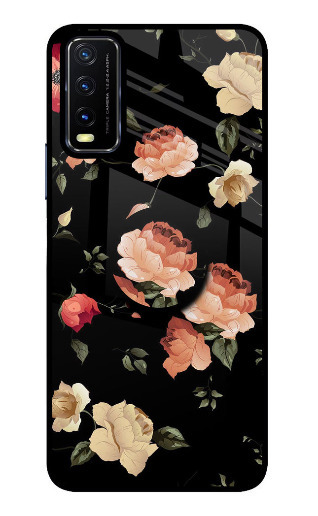 Flowers Vivo Y20/Y20i Pop Case by Casekaro