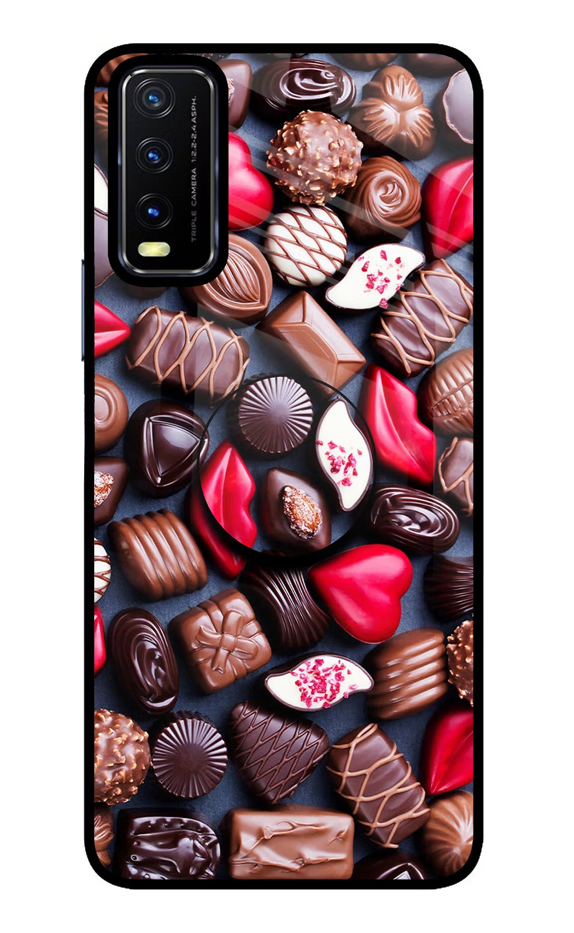 Chocolates Vivo Y20/Y20i Pop Case by Casekaro