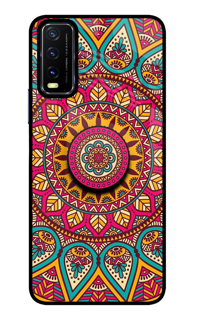 Mandala Vivo Y20/Y20i Pop Case by Casekaro
