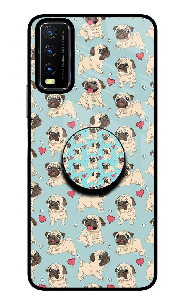 Pug Dog Vivo Y20/Y20i Pop Case by Casekaro