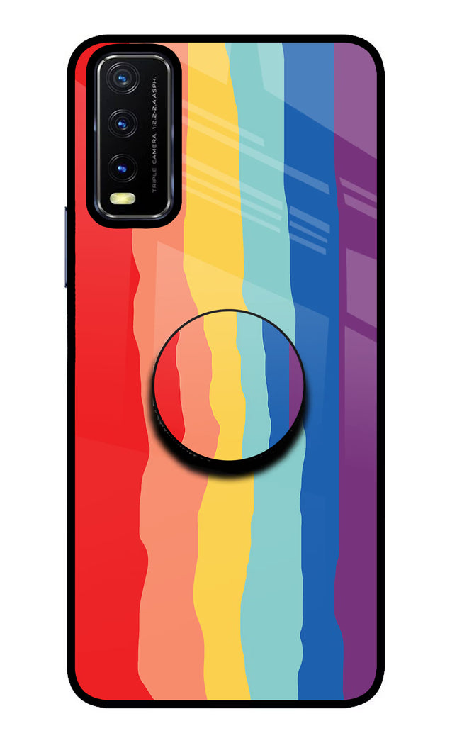 Rainbow Vivo Y20/Y20i Pop Case by Casekaro