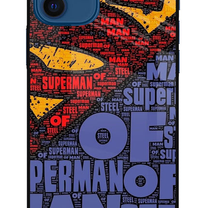 Superman iPhone 12 Glass Case