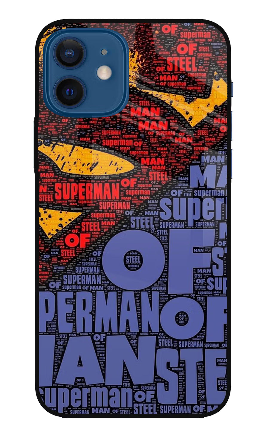 Superman iPhone 12 Back Cover, Metal case