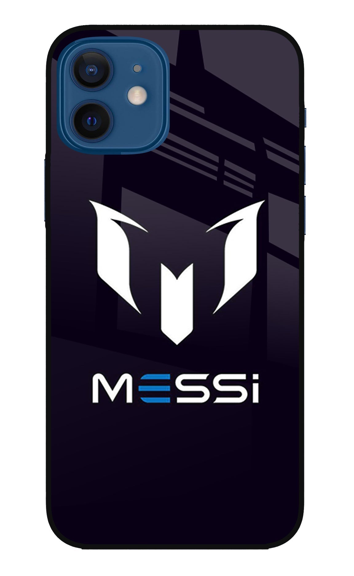 Messi Logo iPhone 12 Glass Case