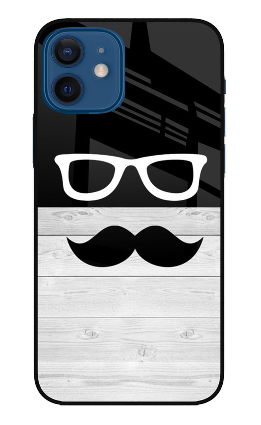 Mustache iPhone 12 Glass Case