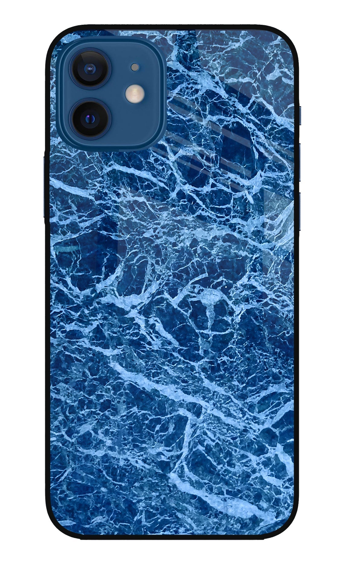 Blue Marble iPhone 12 Glass Case