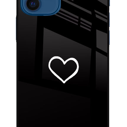 Heart iPhone 12 Glass Case
