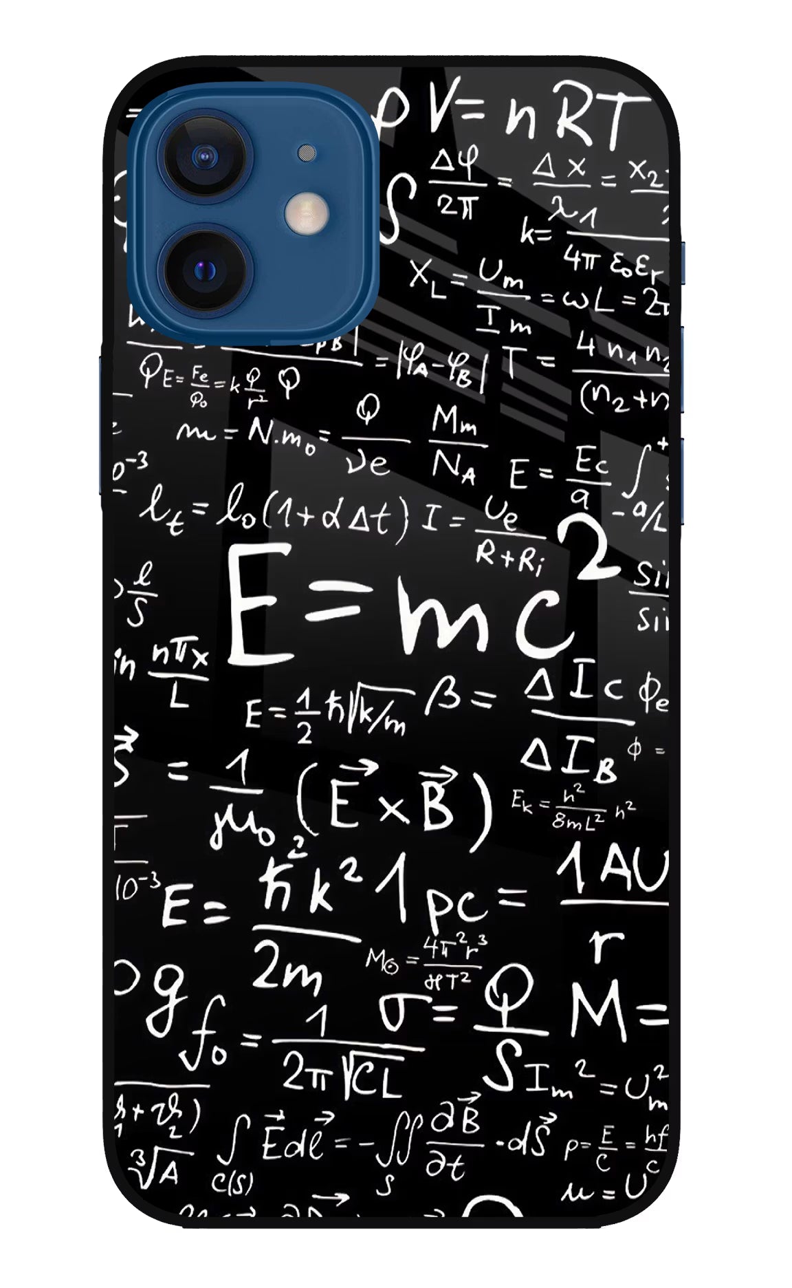Physics Formula iPhone 12 Glass Case