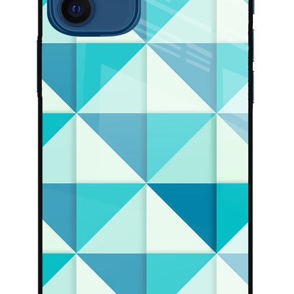 Abstract iPhone 12 Glass Case Back Cover by Casekaro