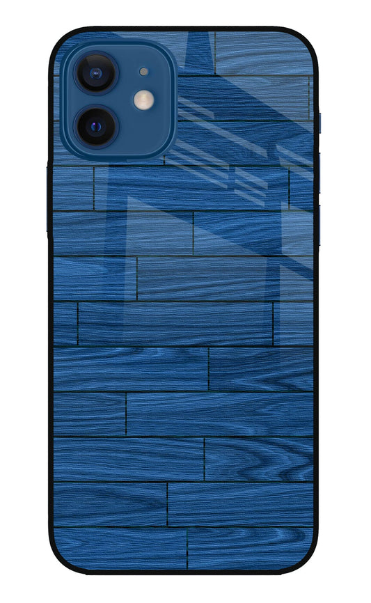 Wooden Texture iPhone 12 Glass Case