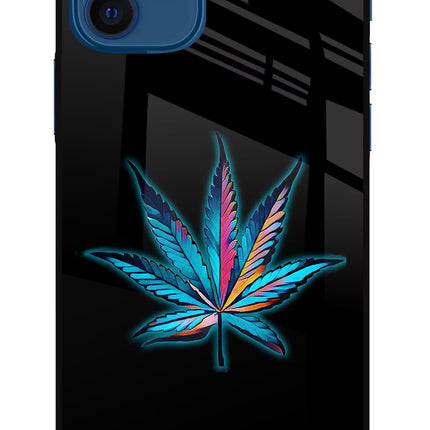 Weed iPhone 12 Glass Case