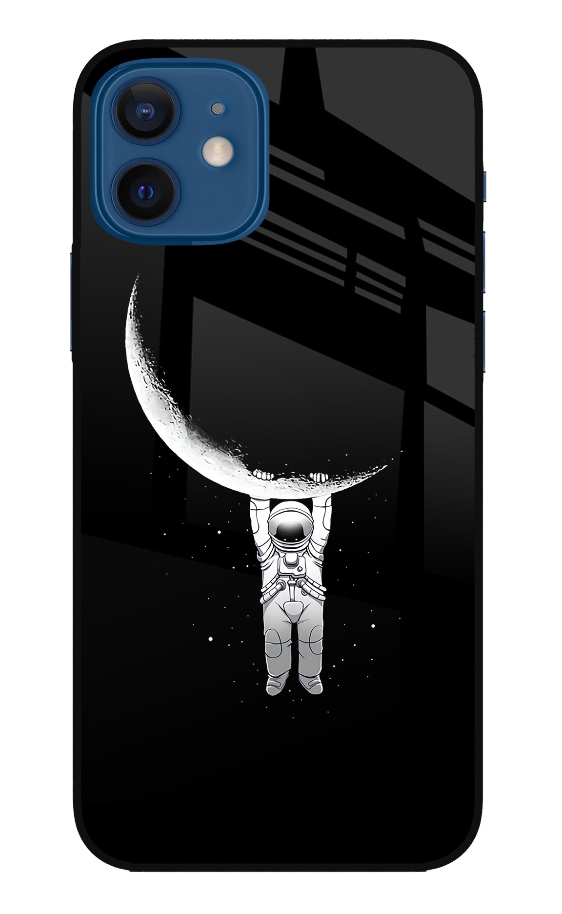 Moon Space iPhone 12 Back Cover
