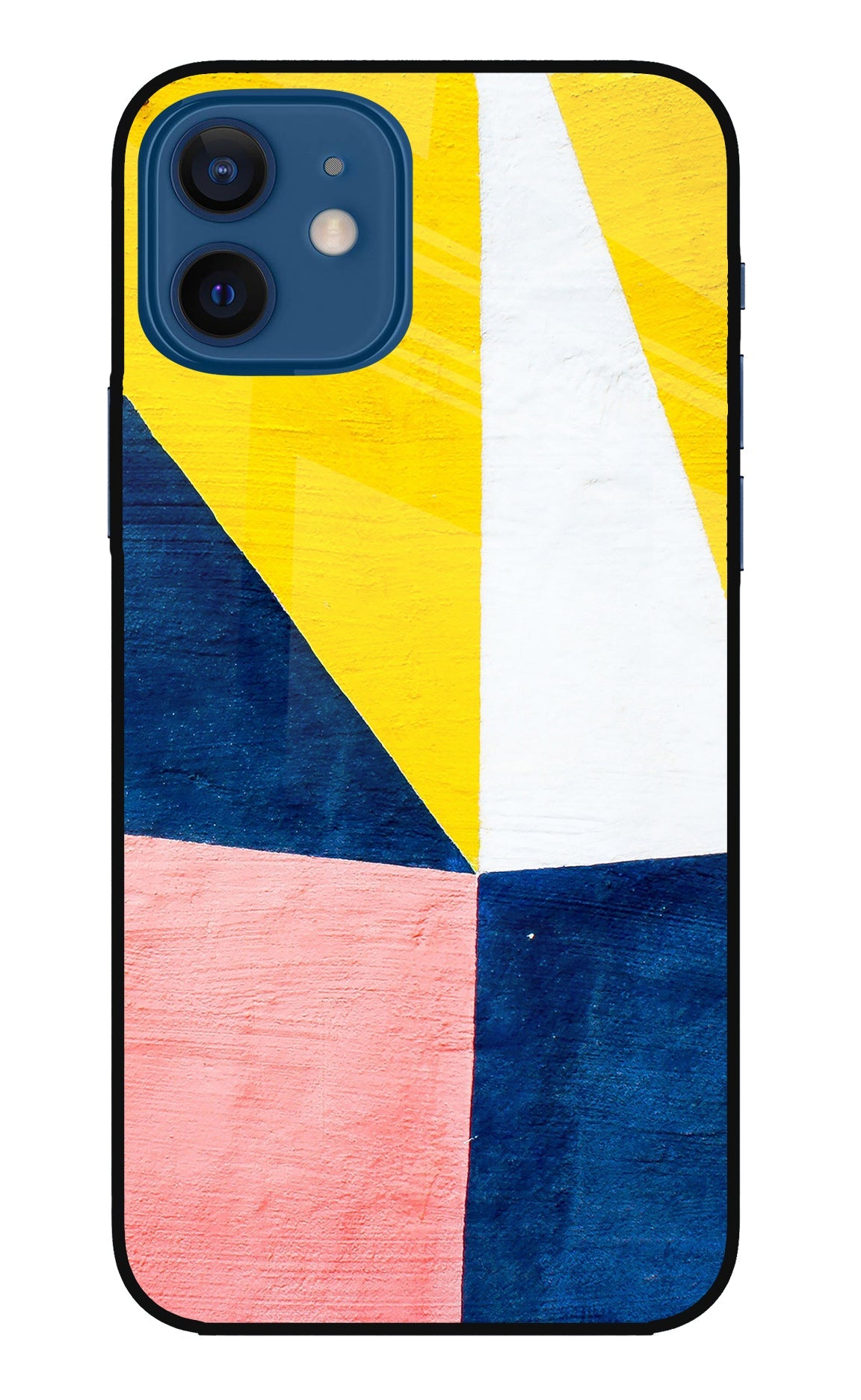 Colourful Art iPhone 12 Glass Case