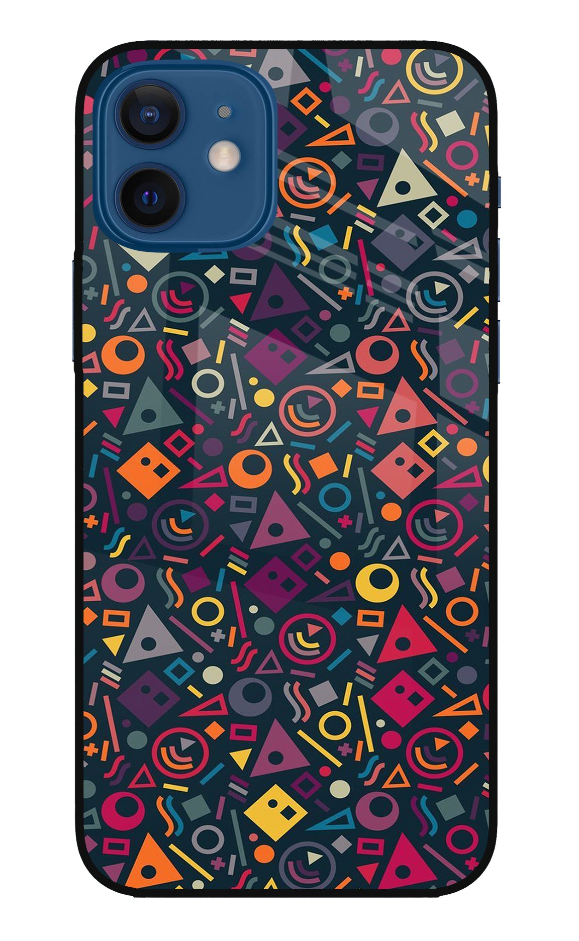 Geometric Abstract iPhone 12 Back Cover