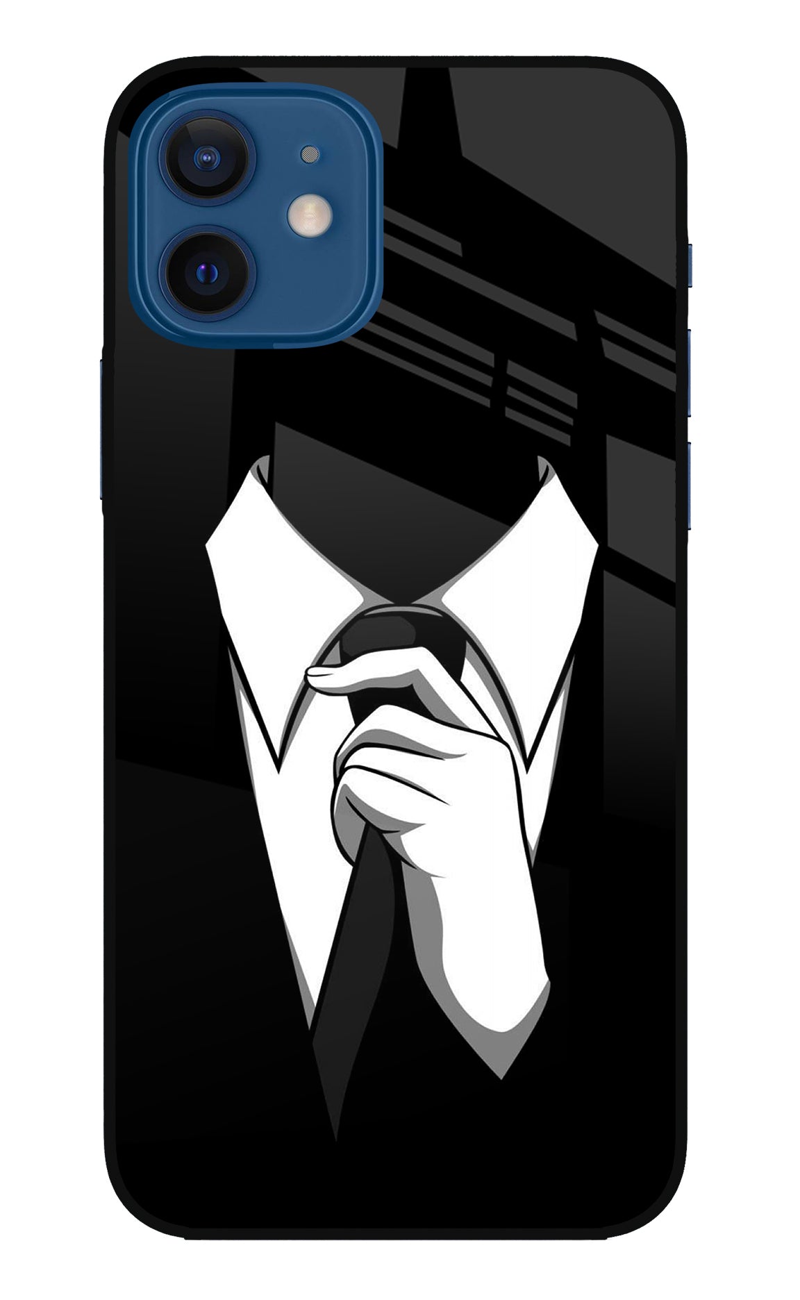 Black Tie iPhone 12 Back Cover