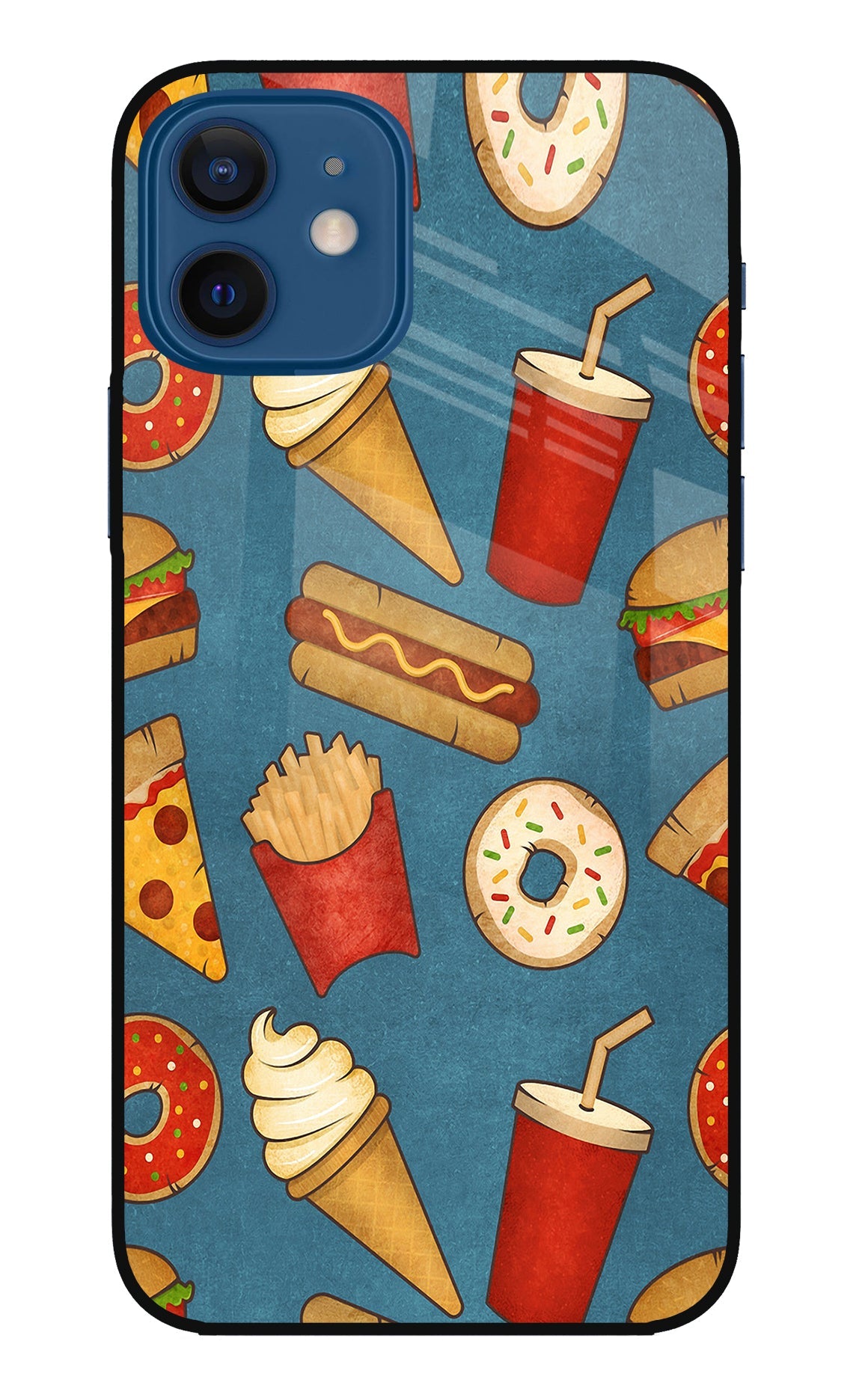 Foodie iPhone 12 Glass Case