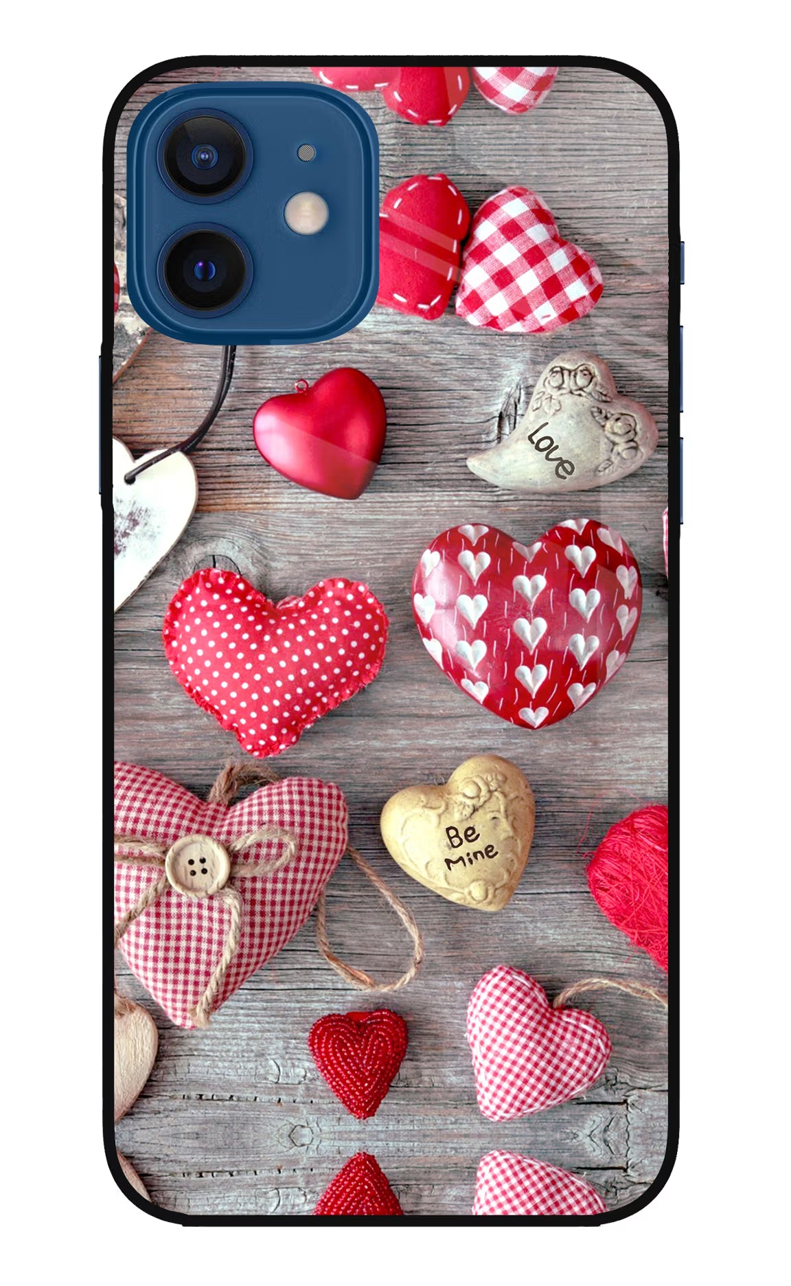 Love Wallpaper iPhone 12 Glass Case Back Cover by Casekaro