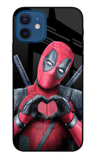Deadpool iPhone 12 Glass Case