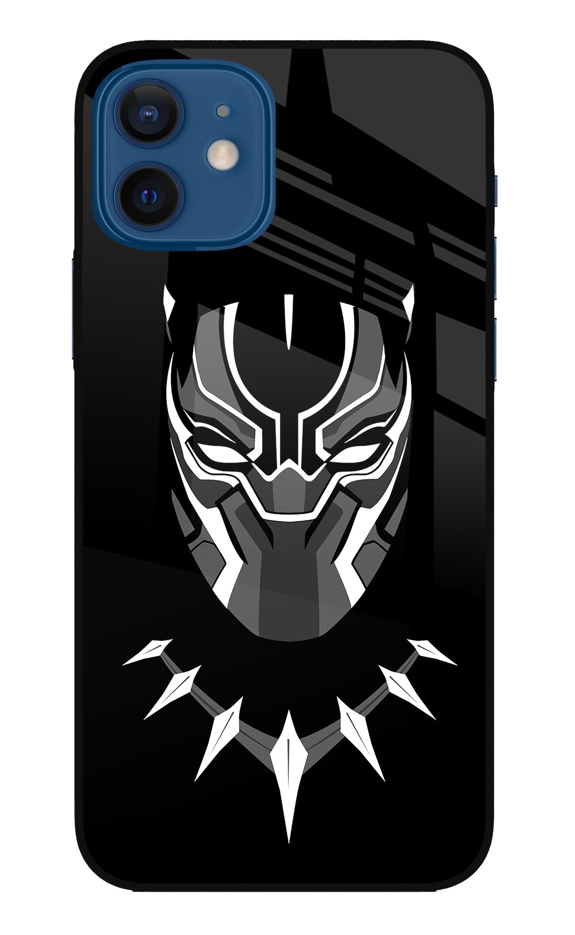 Black Panther iPhone 12 Glass Case