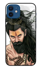 Mahadev iPhone 12 Glass Case Back Cover by Casekaro