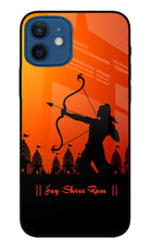 Lord Ram - 4 iPhone 12 Glass Case Back Cover by Casekaro