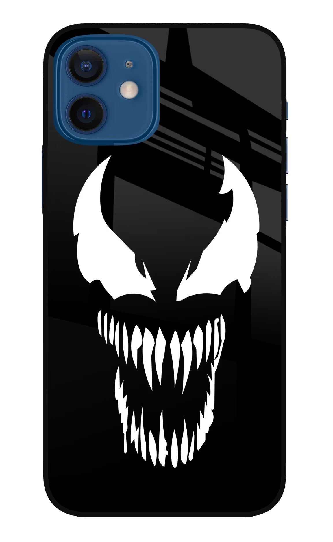 Venom iPhone 12 Glass Case Back Cover by Casekaro