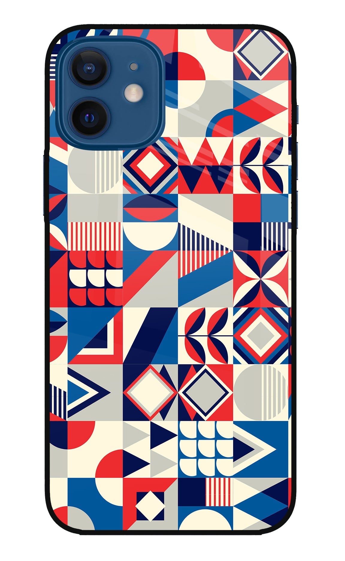 Colorful Pattern iPhone 12 Back Cover