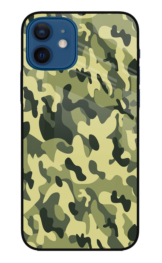Camouflage iPhone 12 Glass Case
