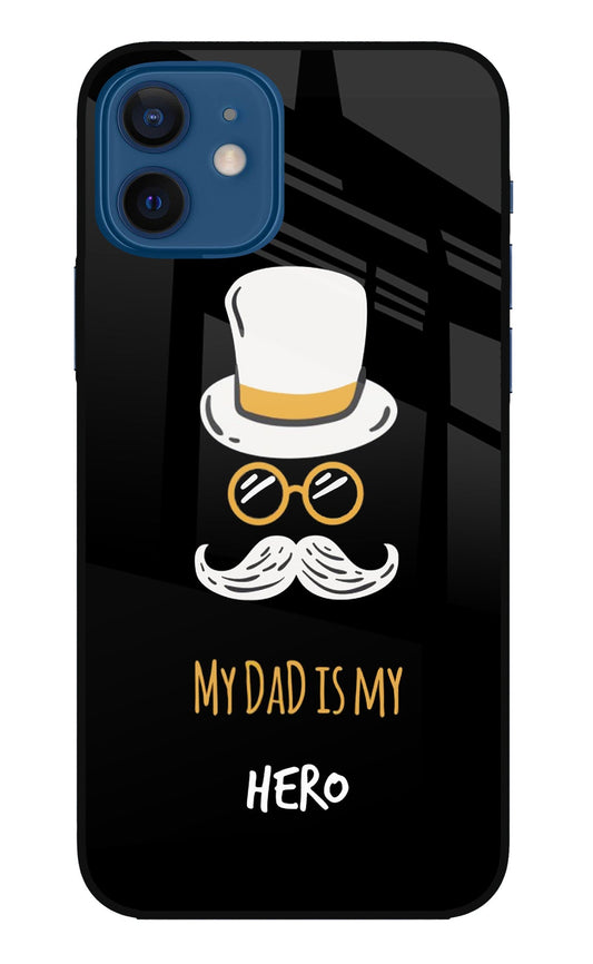 My Dad Is My Hero iPhone 12 Glass Case