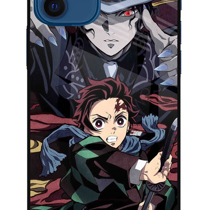 Demon Slayer iPhone 12 Glass Case