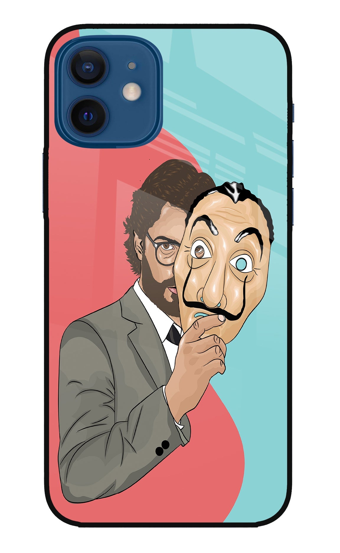 Professor iPhone 12 Glass Case