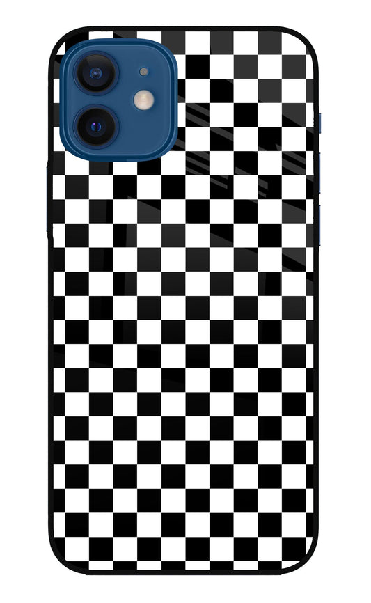 Chess Board iPhone 12 Glass Case
