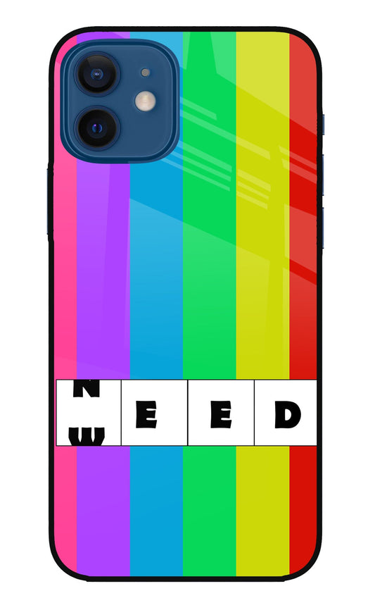 Need Weed iPhone 12 Glass Case