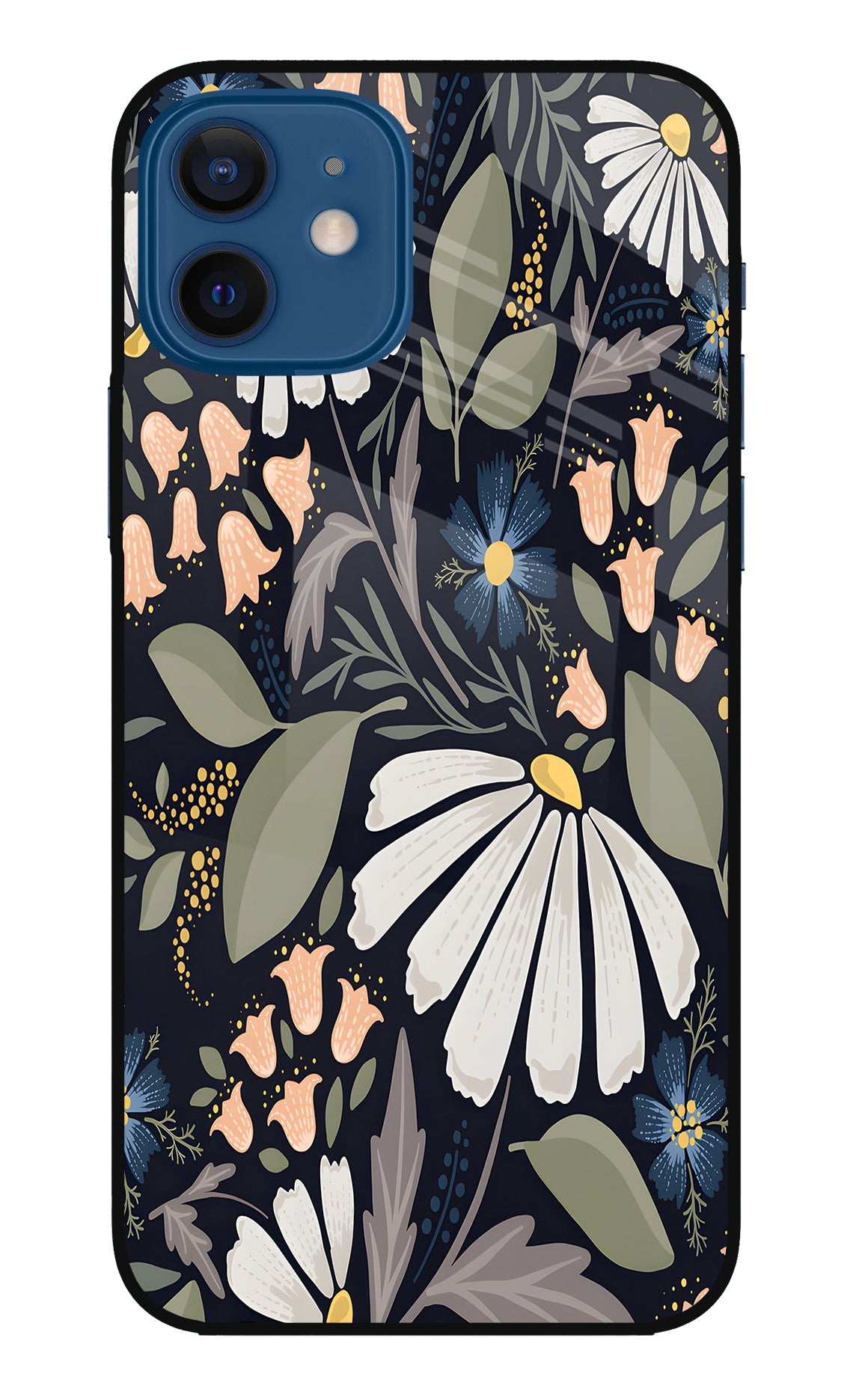 Flowers Art iPhone 12 Back Cover