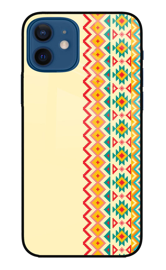 Ethnic Seamless iPhone 12 Glass Case