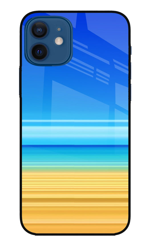 Beach Art iPhone 12 Glass Case