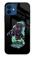 Black Panther iPhone 12 Glass Case