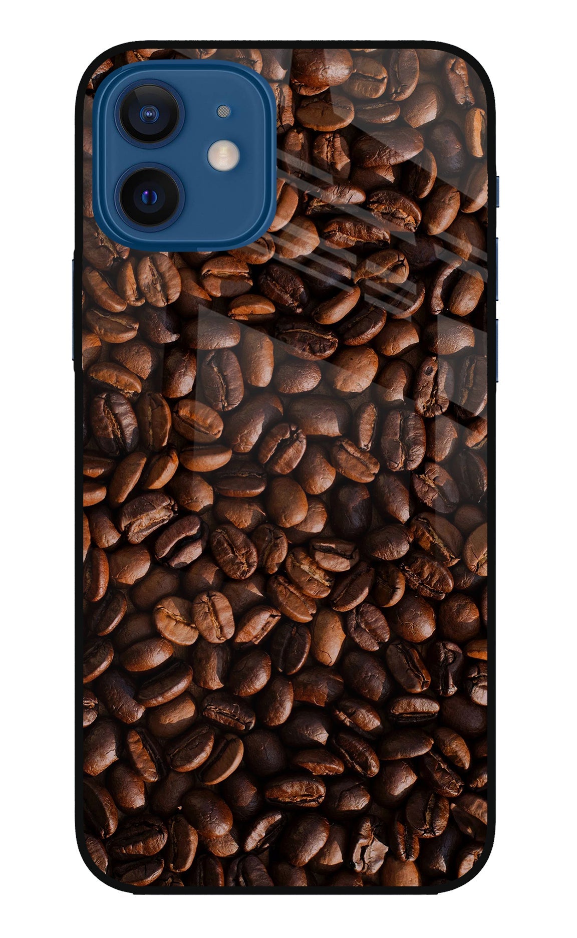 Coffee Beans iPhone 12 Glass Case