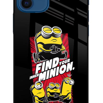 Find your inner Minion iPhone 12 Glass Case